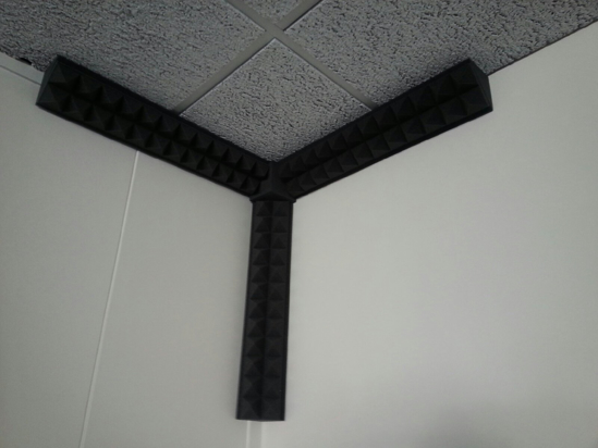 3.5" Pyramid Bass Traps