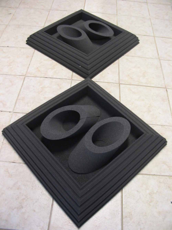 Picture of Acoustic Stylish Tiles with Foam Columns