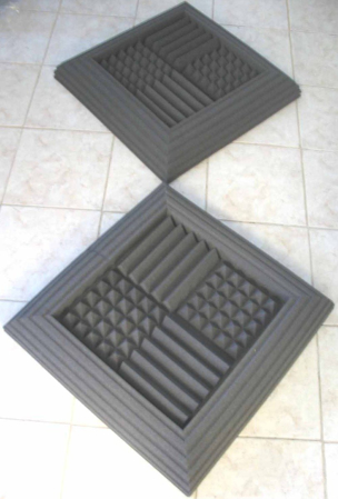 Picture of Acoustic Stylish Tiles with Foam Columns