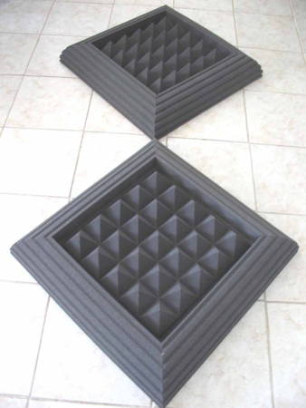 Picture of Acoustic Stylish Tiles with Foam Columns
