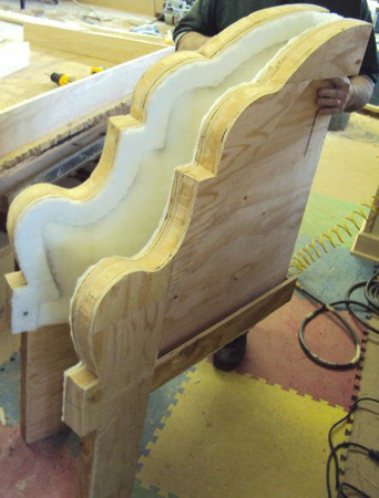 Picture of Headboard With Banding