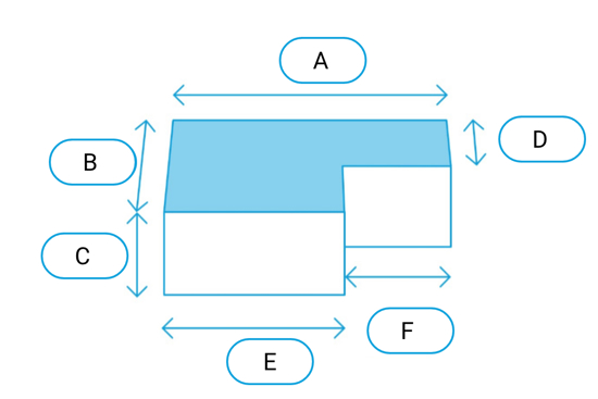 Picture of L-shape Cushion