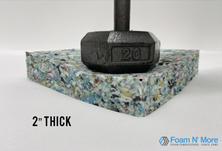 2" Thick Rebound with Weight