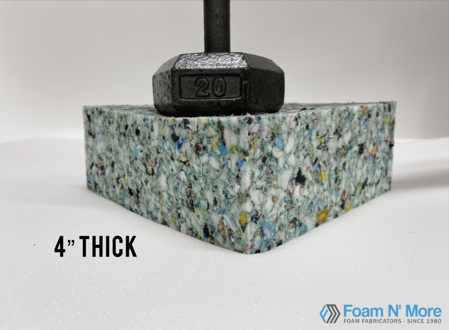 4" Thick Rebound with Weight