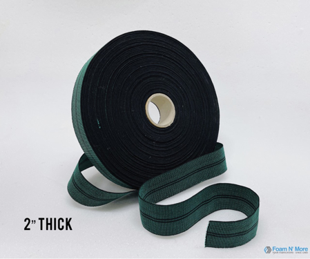 back green Webbing for Upholstery