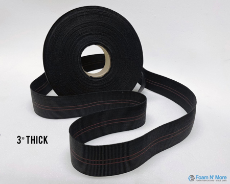 Seat Webbing for upholstery 3"