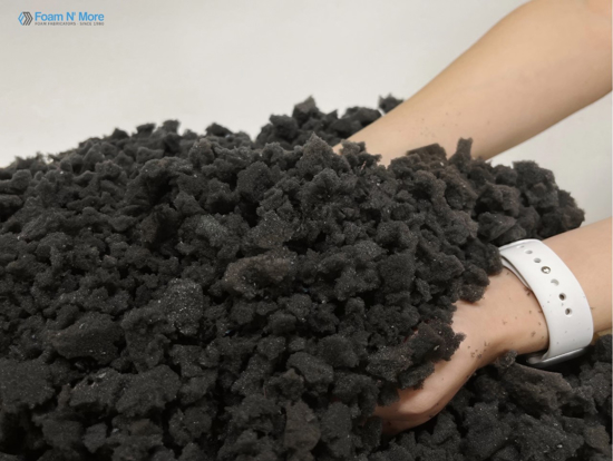Picture of Charcoal Shredded Polyurethane Foam