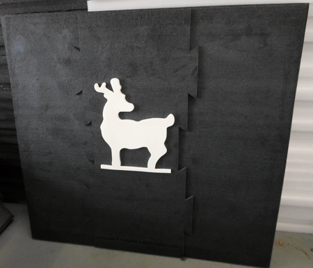 Black Archery Target