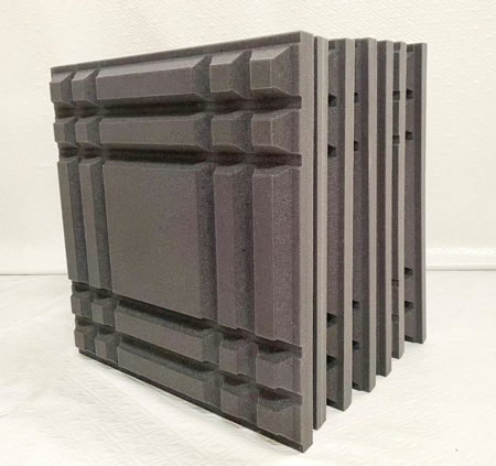 Stylish 4 Corner stripes Acoustic Side View