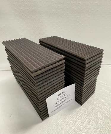 Picture of Acoustic Foam Small Wedge OR Pyramid Tiles