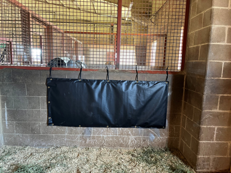 Picture of Wall Pads with grommets along the 72" lengths (both sides)