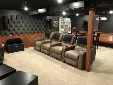 Picture of Acoustic Soundproofing Foam Kit overall size 50"x 84"