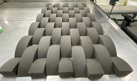 Picture of Acoustic Soundproofing Foam Kit overall size 50"x 84"