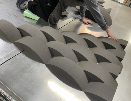 Picture of Acoustic Soundproofing Foam Kit overall size 50"x 84"