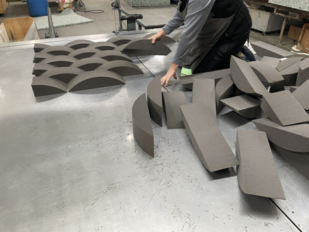 Picture of Acoustic Soundproofing Foam Kit overall size 50"x 84"