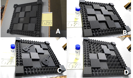 Picture of Acoustic Foam Kit Pyramid and Block Styles