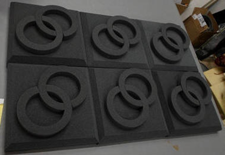 Picture of Acoustic Kit Stylish Tiles 12″x 12″x 3″ Thick