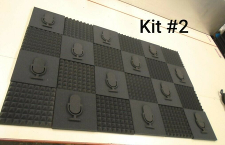 Picture of Music Studio Acoustic Soundproofing Foam Kit