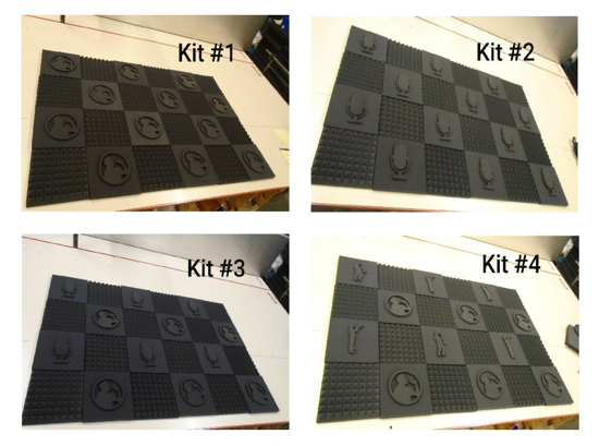 Picture of Music Studio Acoustic Soundproofing Foam Kit