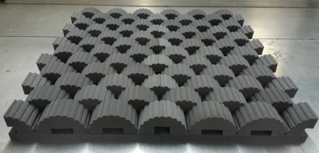 Picture of Acoustic Soundproofing Foam Kit overall size 50"x 84"