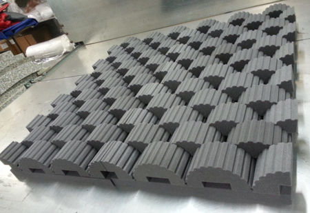 Picture of Acoustic Soundproofing Foam Kit overall size 50"x 84"