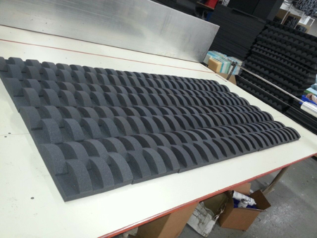 Picture of Acoustic Soundproofing Foam Kit overall size 50"x 84"