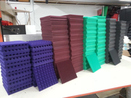 Picture of Soundproofing Acoustic Studio Foam Colors – Wedge and Pyramid Kits