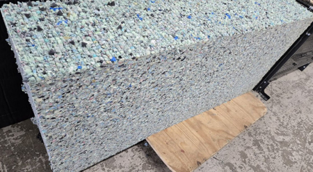 Picture of Rebounded or Charcoal Firm Extra Firm Foam Rectangle