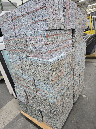 Picture of Rebounded or Charcoal Firm Extra Firm Foam Rectangle