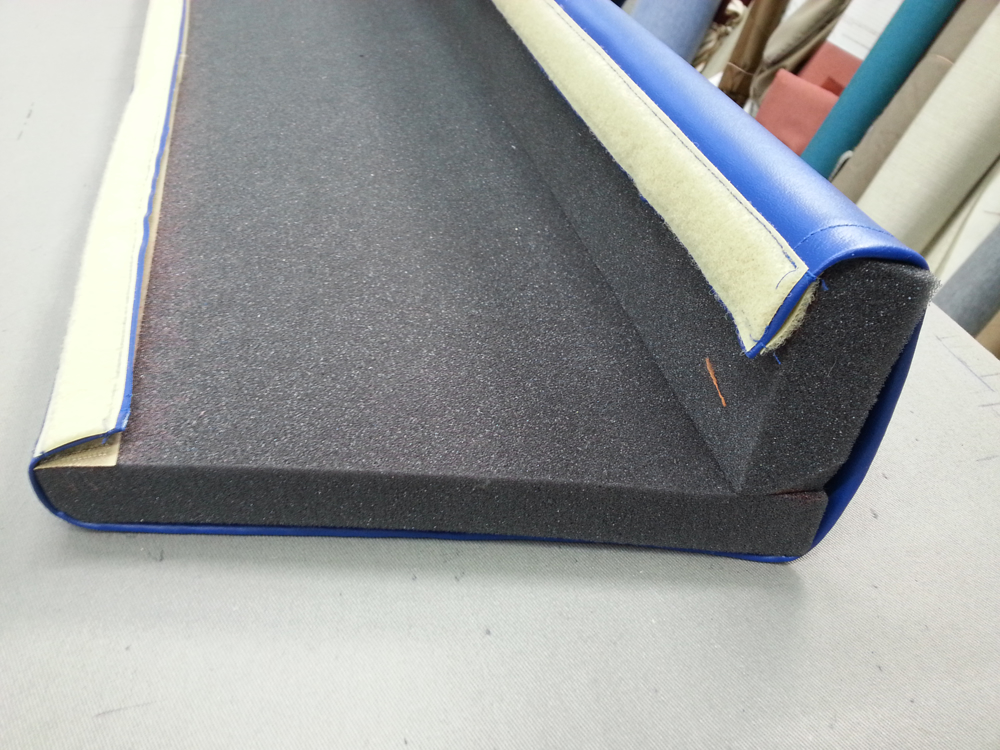 L- shape foam padding