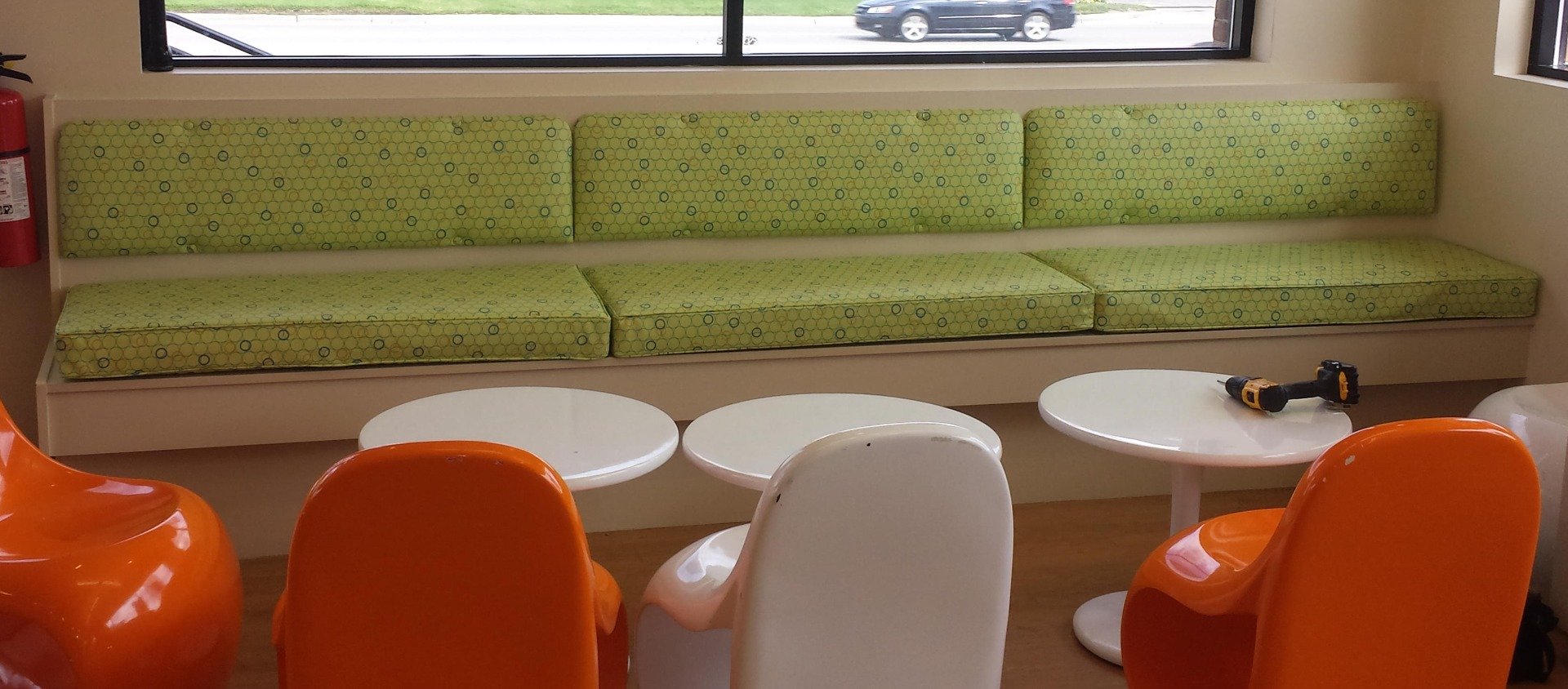 Seat and back upholster Seat and back upholster